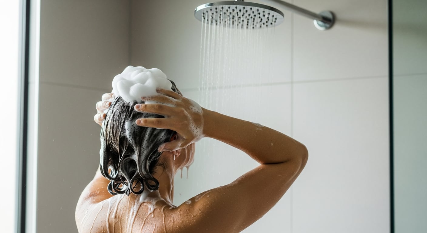 Los lotes retirados de Oribe Serene Scalp Densifying Shampoo fueron fabricados entre el 21 y el 26 de febrero de 2026 y el código figura en la base del envase. (Imagen Ilustrativa Infobae)