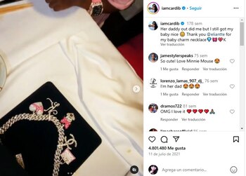 Cardi B le regaló a