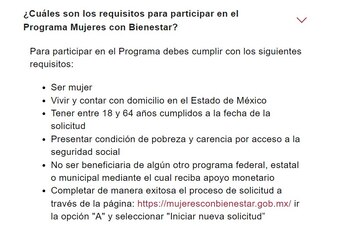 Estos son los únicos requisitos