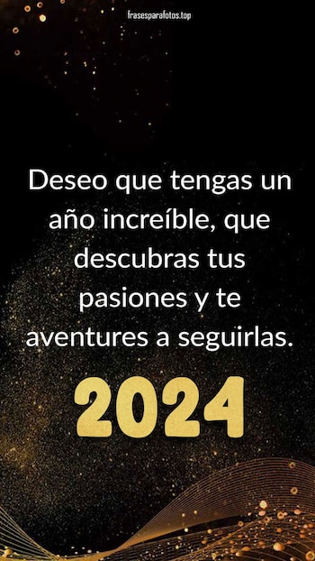 Postales de Año Nuevo 2024 para compartir por WhatsApp, Facebook, Twitter e Instagra | Canva/Pinterest/Google