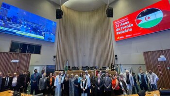 Evento Frente Polisario en Brasilia