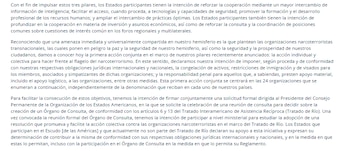 Los Estados buscarán aplicar las medidas de acuerdo con sus respectivas leyes nacionales y obligaciones internacionales - crédito Departamento de Estado de Estados Unidos