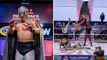 Claudio Castagnoli sobrevive en la