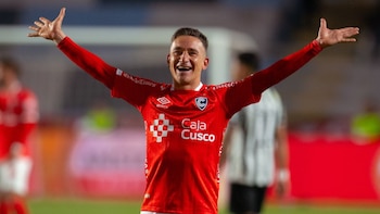 Neri Bandiera aportó con un gol ante Botafogo. - Crédito: Cienciano