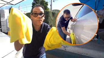 Influencer lava autos para probar