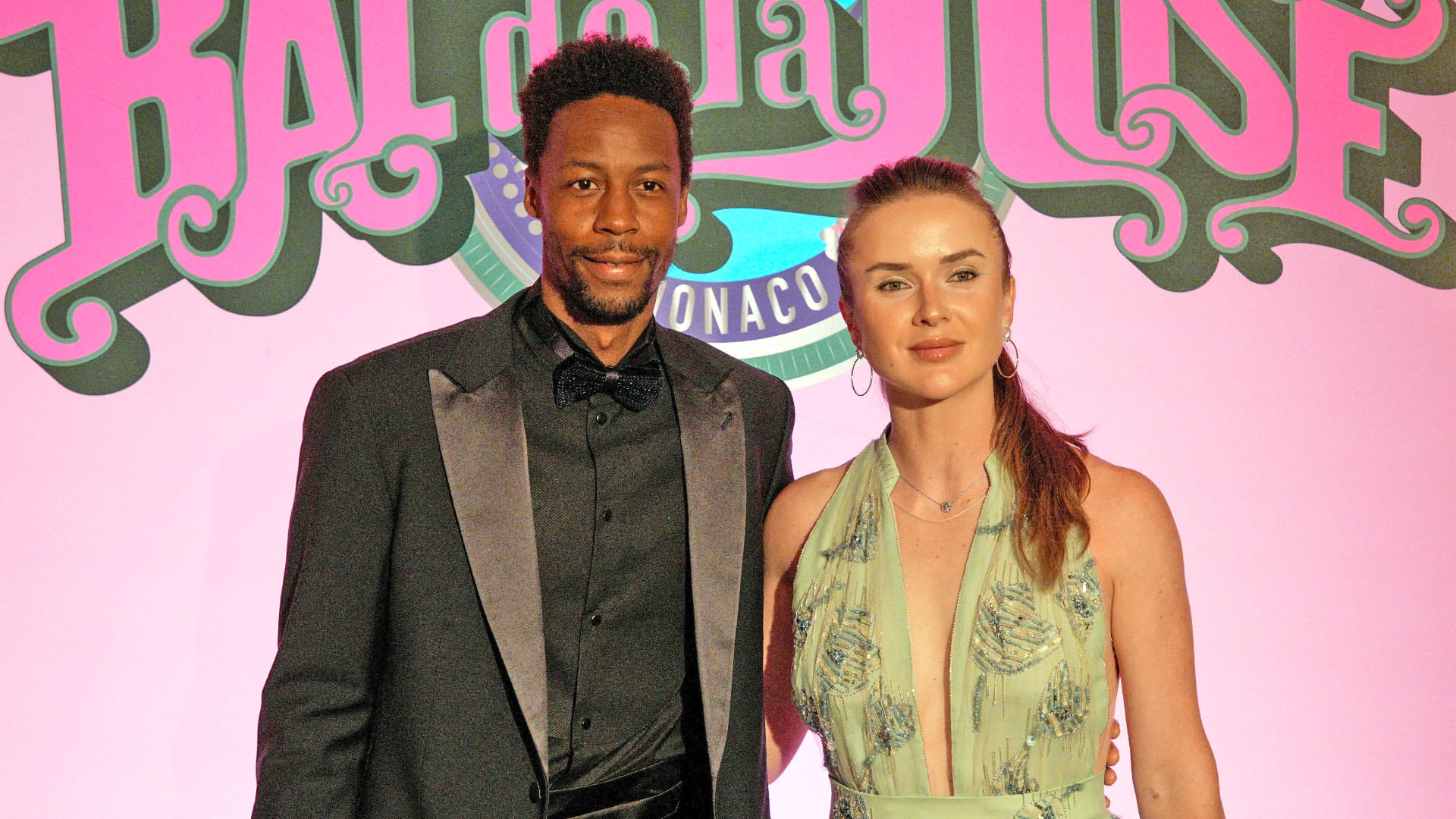 Gael Monfils y Elina Svitolina se casaron en 2021 (AP)