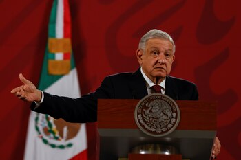 Mexico's President Andres Manuel Lopez