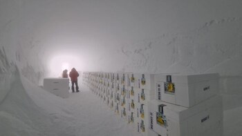 El núcleo de hielo más