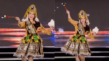 La elección de la candidata peruana generó críticas de usuarios bolivianos, quienes atribuyeron la danza a su tradición cultural
