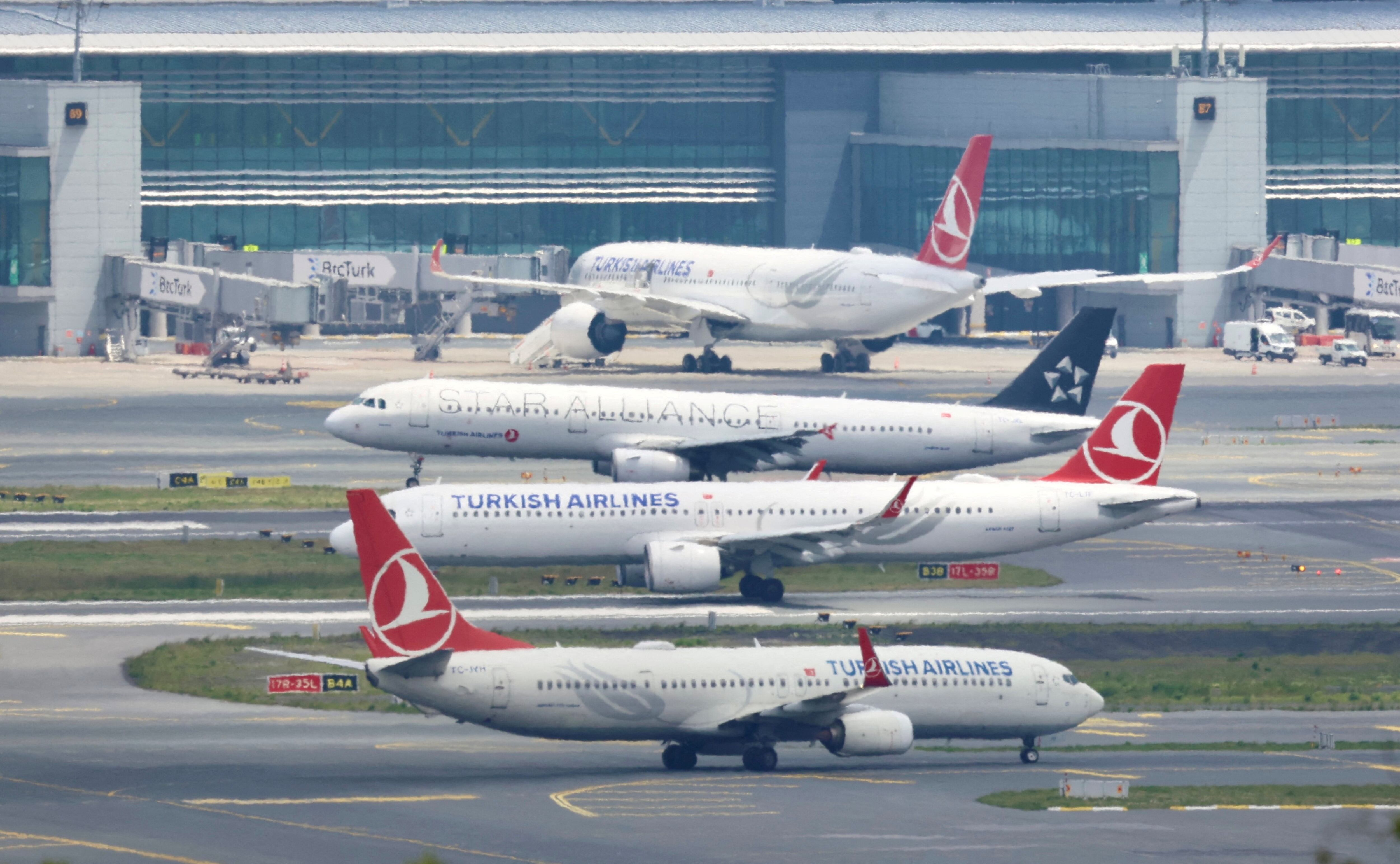 Turkish Airlines canceló sus vuelos hacia Venezuela tras la alerta emitida por EEUU por “actividad militar” en la región (REUTERS/Yoruk Isik/Archivo)