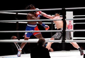 La pelea de boxeo entre