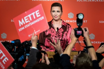 La primera ministra de Dinamarca