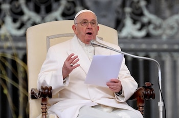 El papa Francisco encabeza la audiencia general semanal en la Plaza de San Pedro, Ciudad del Vaticano, 3 de abril de 2024. EFE/EPA/ETTORE FERRARI
