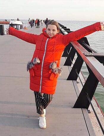 Kira Obedinsky en Mariupol, previo