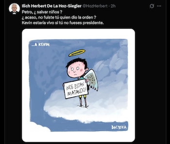 Internautas cuestionaron la actitud del