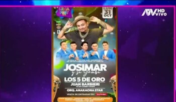 Josimar no pudo hacer concierto
