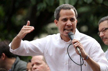 Juan Guaido condenó los actos