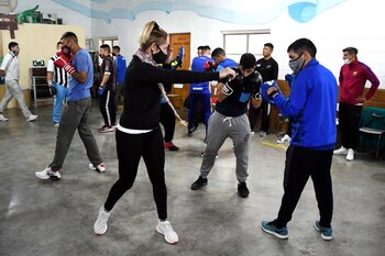 "El boxeo me alejó de