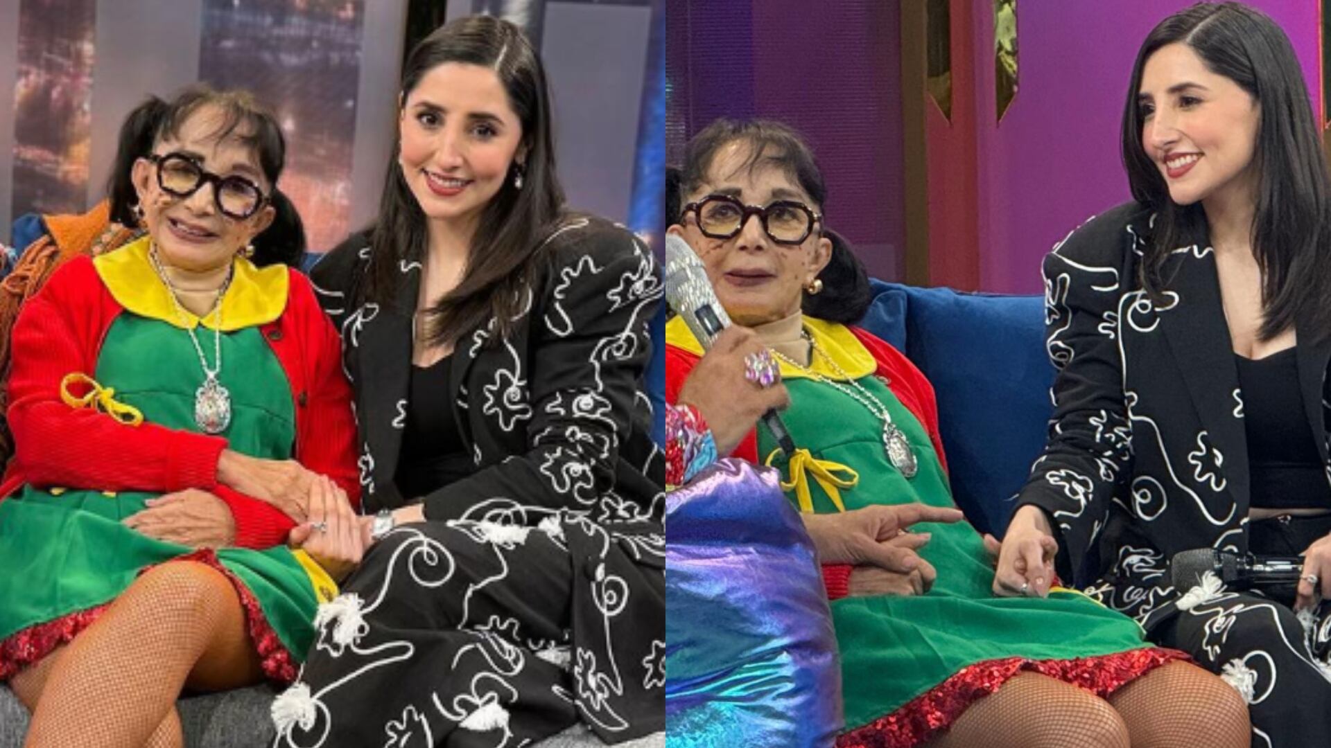 Maria Antonieta de las Nieves y Paola Montes de Oca se reencontraron en Perú.