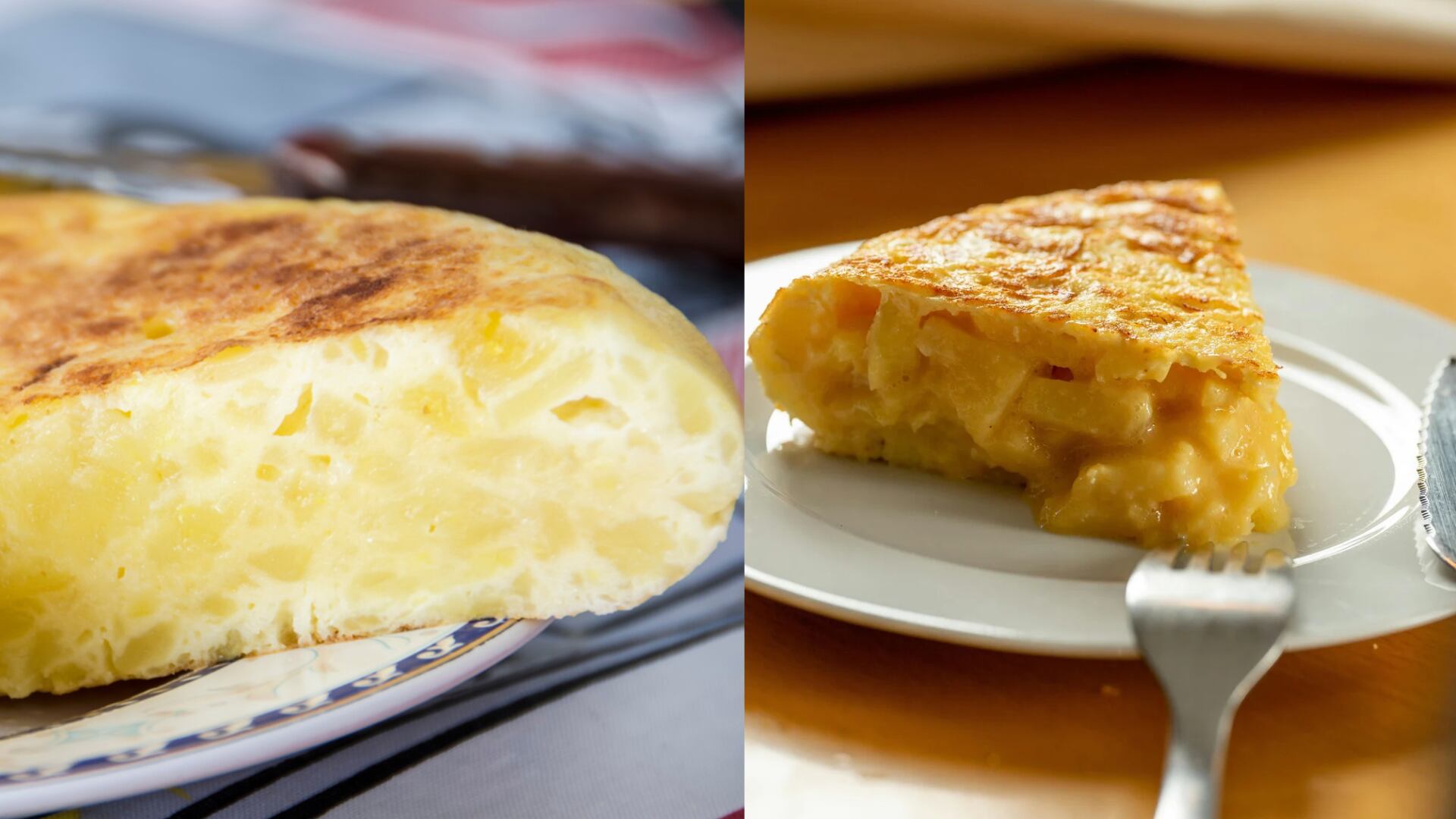Para gustos, colores. Hay muchas maneras de tomar la tortilla española clásica. (Canva)