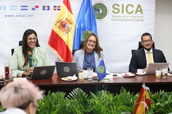 SICA y la Cooperación Española acordaron priorizar iniciativas clave en cambio climático, gestión del riesgo y fortalecimiento del conocimiento regional./(SICA)