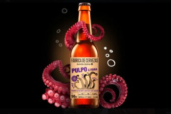 Cerveza con sabor a pulpo.