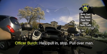 Cuando el sospechoso se percató