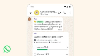 WhatsApp renueva los chats grupales con las encuestas avanzadas, la mención '@todos' y la creación rápida de grupos