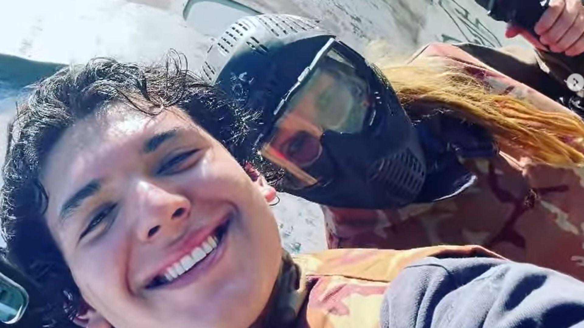 Manola Díez y su hijo. (Instagram: diezmanola)