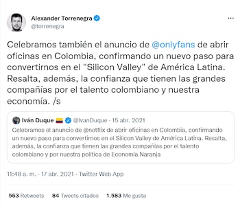 Para Torrenegra, que Netflix abra