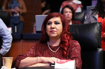 María Soledad Luévano Cantú, presentó