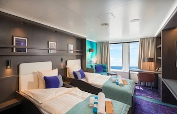 Habitación Twin Deluxe del Hondius.