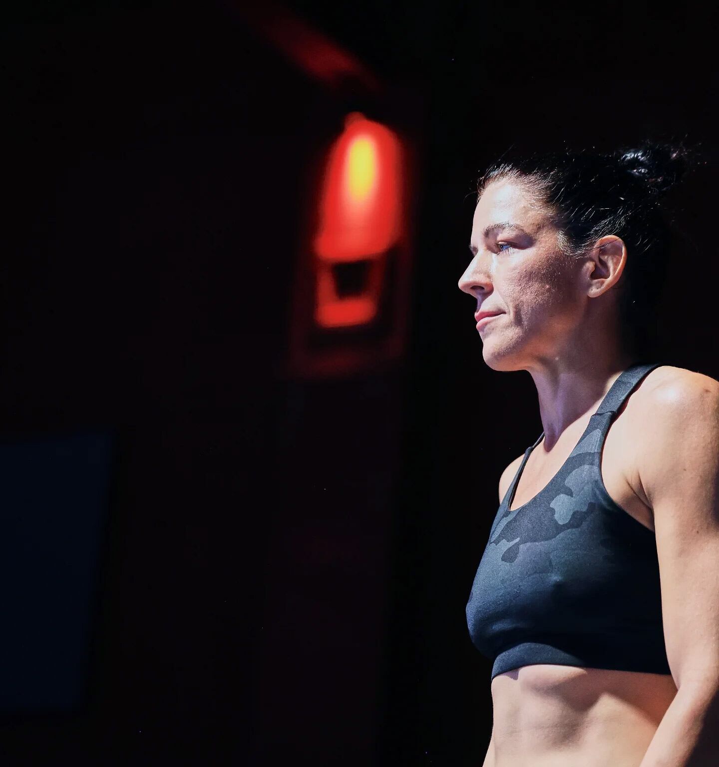 La luchadora publicó la imagen en sus redes