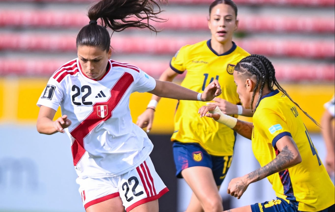 Ecuador venció a Perú por la mínima diferencia y dio un paso enorme para el repechaje al Mundial Femenino 2027 - crédito @LaBicolor/X