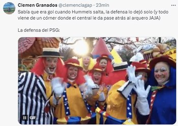 Meme del PSG - Borussia