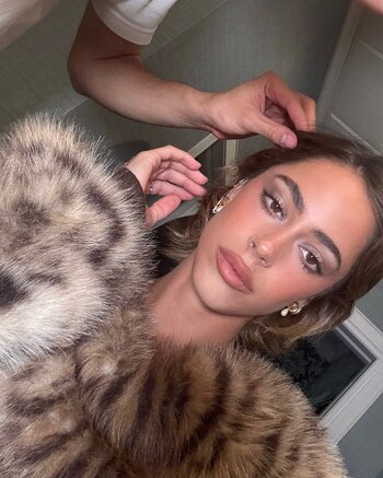 El make up que eligió