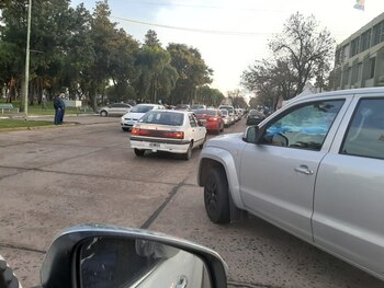 Cientos de autos se manifestaron