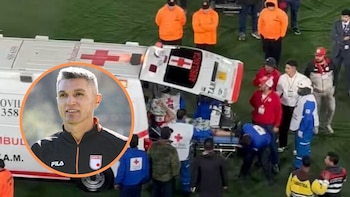 Daniel Torres preocupa a Santa Fe tras sufrir presunta conmoción cerebral en el partido contra River Plate