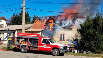 incendio en una vivienda