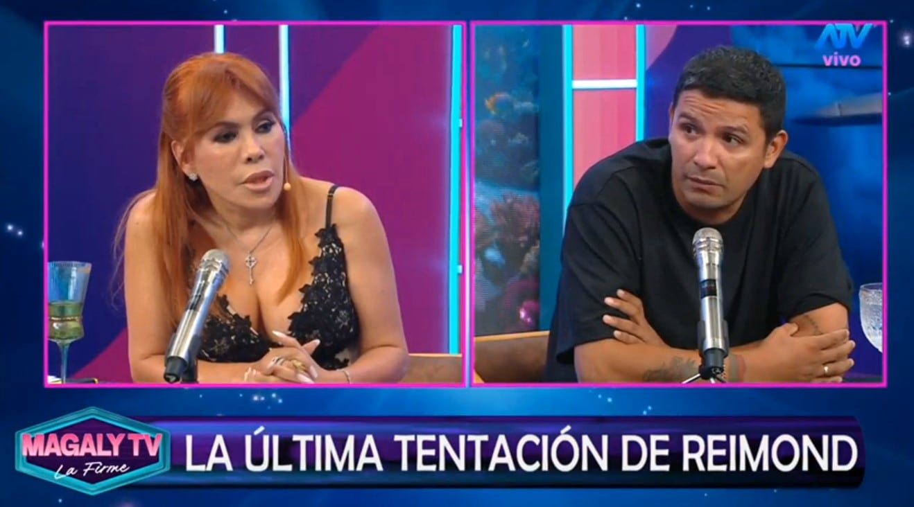 Reimond Manco sigue en el ojo de la tormenta y reconoce testimonios comprometedores. Captura: Magaly Tv La Firme.
