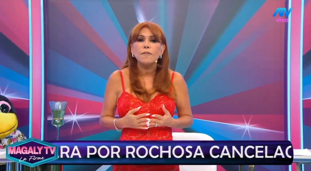 Magaly Medina arremete contra Óscar Custodio tras verlo nuevamente detrás de La Bella Luz: “Ni siquiera se esconde”. Captura: Magaly TV La Firme.