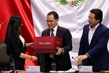 La Ley de Ingresos para 2020 será aprobada el jueves 17 de octubre, anunció Mario Delgado, presidente de la Junta de Coordinación Política del Senado (Foto: Cuartoscuro)
