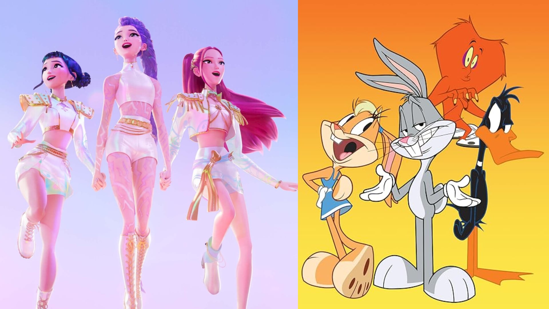 Las dos animaciones son muy populares entre el público infantil y juvenil. (Fotocomposición Infobae)