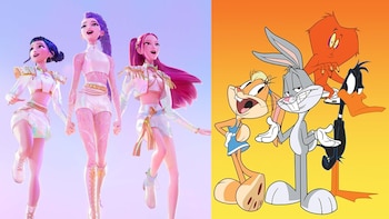 Así se verían Las Guerreras K-pop en el universo de los Looney Tunes