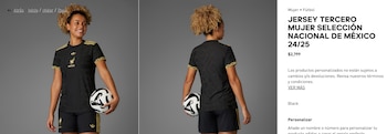Jersey oficial para mujer del