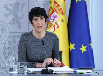 La ministra de Seguridad Social,