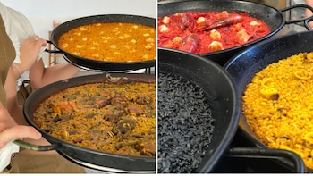Paellas y arroces en el