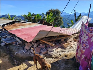 En Risaralda todavía no existe una cifra consolidada de personas, familias, comunidades o viviendas afectadas, por lo que las autoridades indígenas continúan con el proceso de censo y evaluación de daños - crédito Connpec