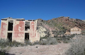 Ruinas del Balneario de Carraclaca, donde estaba el Acuartelamiento Carraclaca, en Murcia (Google Maps)
