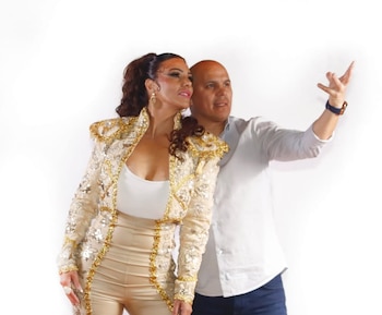 Mariana Clemenceau y Ángel Carabajal,